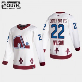 Colorado Avalanche Trikot Colin Wilson 22 2020-21 Reverse Retro Authentic - Kinder